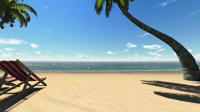Beach Chairs On The Tropical Stock Footage Video 100 Royalty Free Beach Chairs On The Tropical Stock Footage Video 100 Royalty Free 3351689 Shutterstock