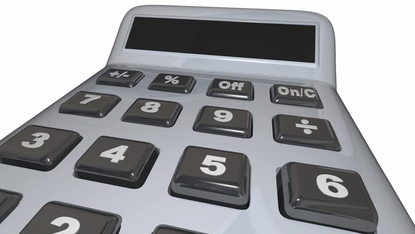Growth Calculator Adding Income Money Video De Stock Totalmente Growth Calculator Adding Income Money Increase Savings Animation
