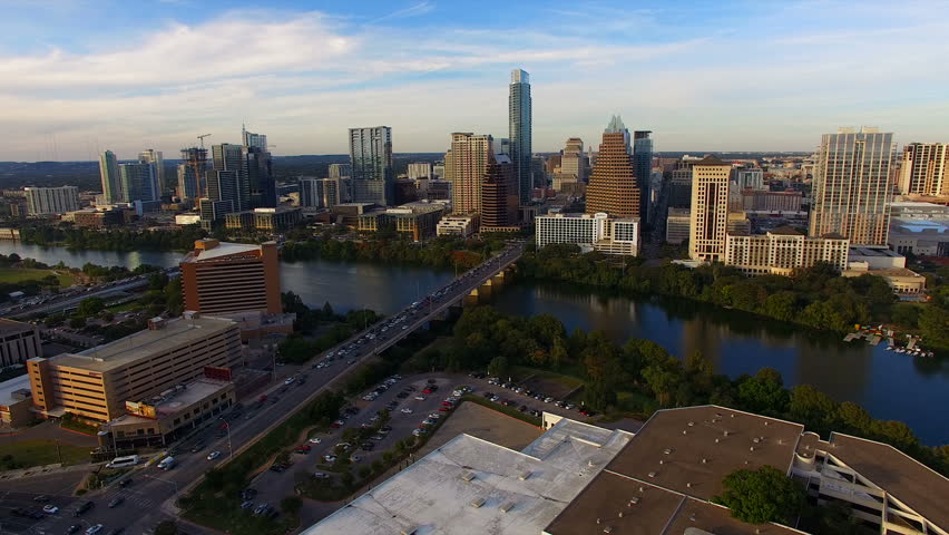 Bridge over the river in Austin, Texas image - Free stock photo