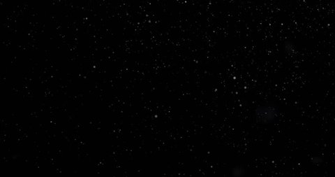 Stars Flickering Looppng Alpha Channelgood Stock Footage