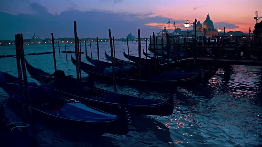 Gondolas Moving at the Rhythm Stock Footage Video (100% Royalty-free