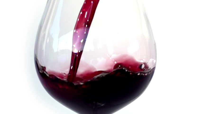 Red Wine Being Poured Into Stock Footage Video 100 Royalty