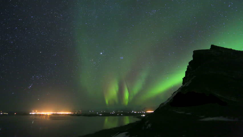 Night Sky with Northern Lights image - Free stock photo - Public Domain ...
