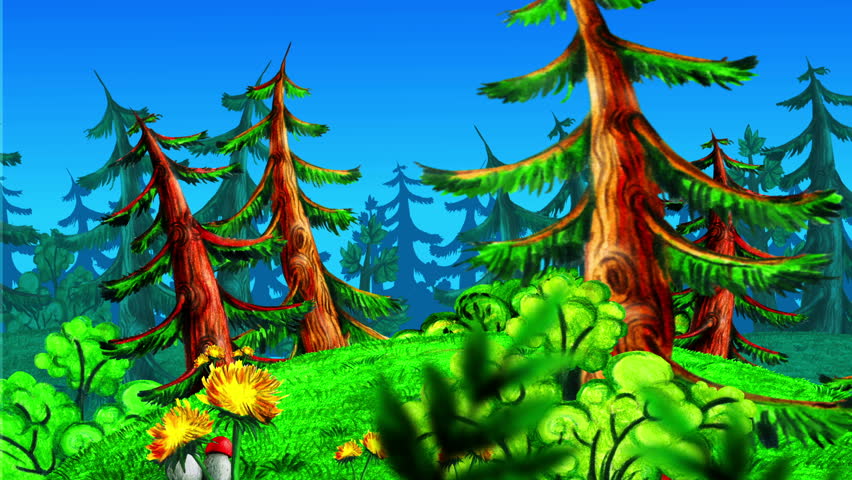 Animated Forest Stockvideos & Filmmaterial 3738152 | Shutterstock