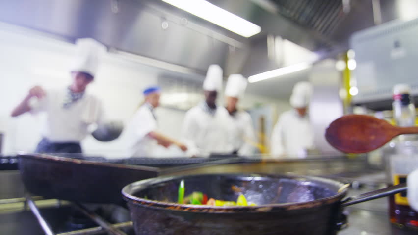Restaurant Kitchen Chefs motion chefs of a restaurant kitchen stock footage video 7008409 Restaurant Kitchen Chefs motion chefs of a restaurant kitchen stock footage video 7008409