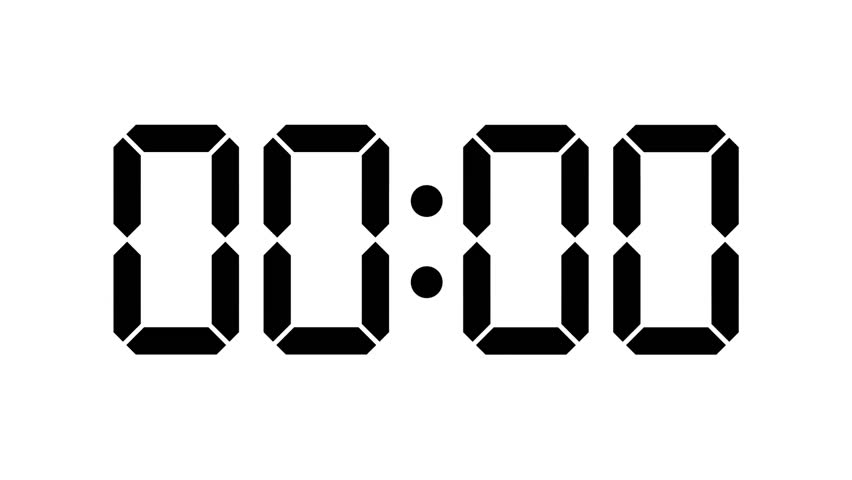 clock to countdown