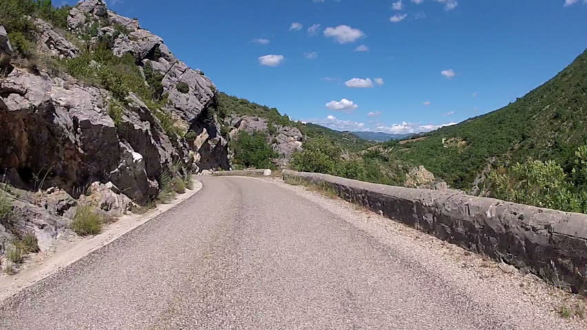 Driving in Provence. France. Pov. Stock Footage Video (100% Royalty ...