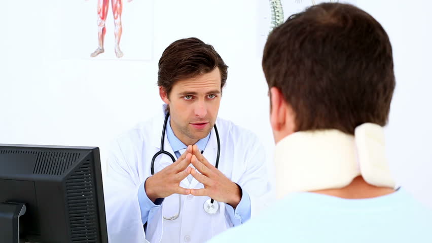 Doctor Speaking To Patient With Stock Footage Video (100% Royalty-free 