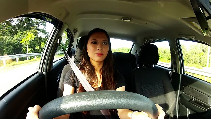 Asian Women Driving 57