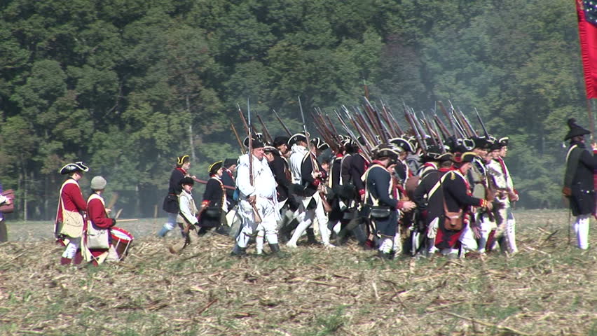 VIRGINIA - OCTOBER 2008. Epic, Large-scale Revolutionary War Battle ...