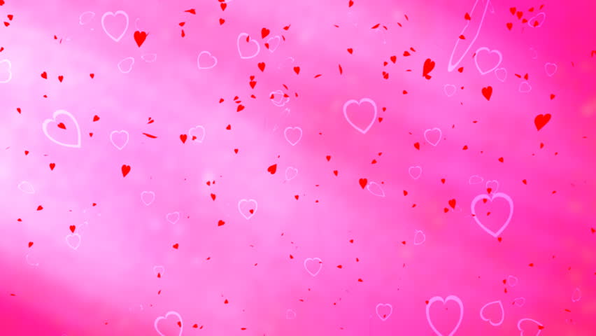 Looping Abstract Love Animated Background Stock Footage Video 100