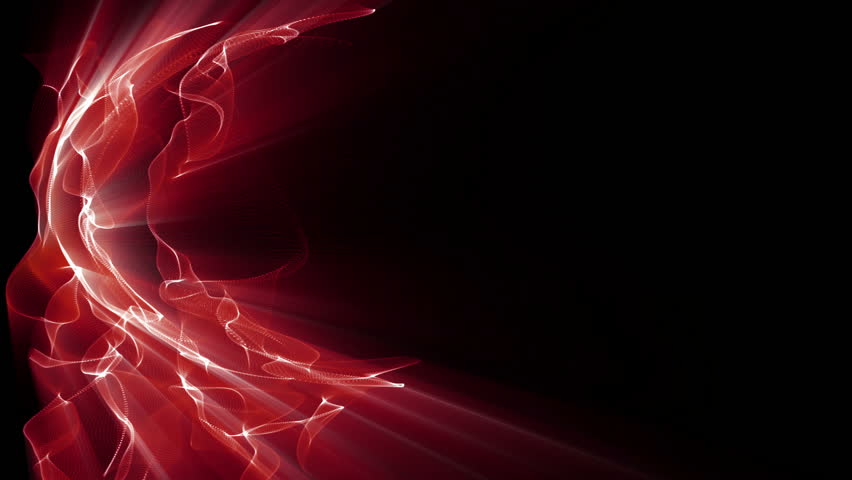 Waves Of Red Light Undulate And Flow Loop Waves Of Red Light Undulate And Flow Loop