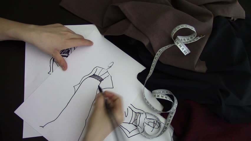 Header of fashion designer