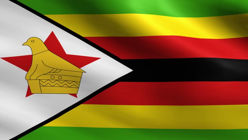 Zimbabwe Flag Stock Footage Video | Shutterstock