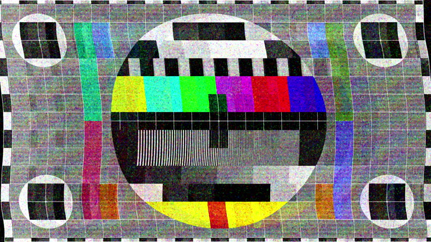 4k - Tv Test Card Stock Footage Video (100% Royalty-free) 6298589