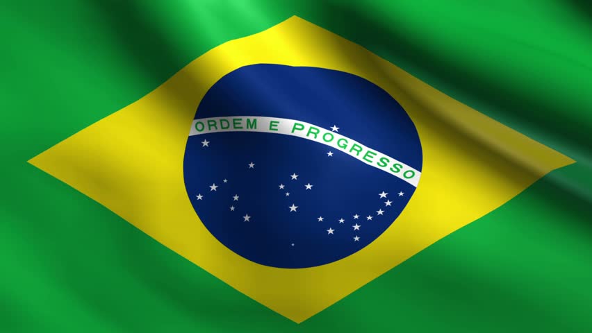 Brazilian Flag Stock Footage Video 1309369 | Shutterstock