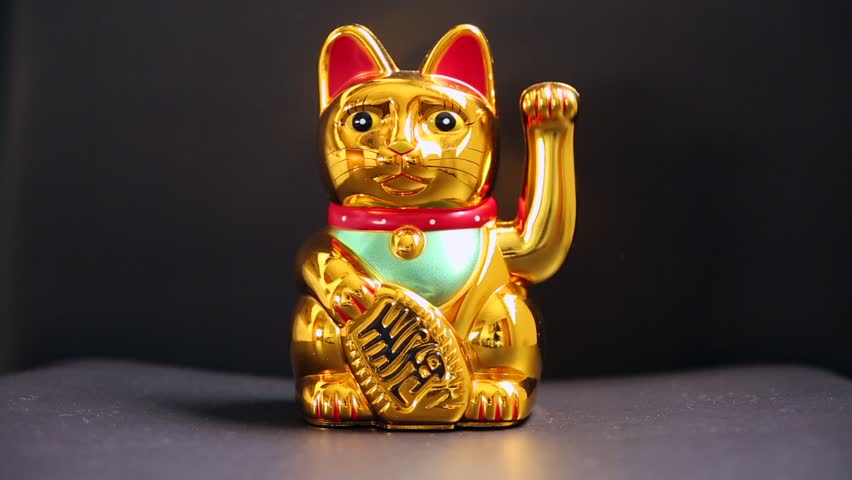 Lucky Asian Cat Stock Footage Video 100 Royalty Free 6448829 Lucky Asian Cat
