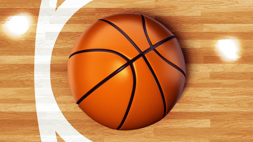 Ball For Basketball With Realistic Stockvideos Filmmaterial 100