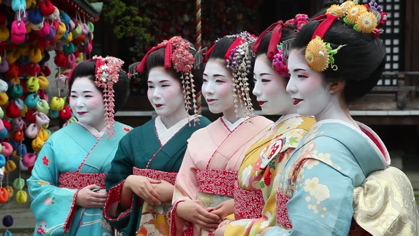 Geisha woman in japan Blonde lesbian and asian slutload