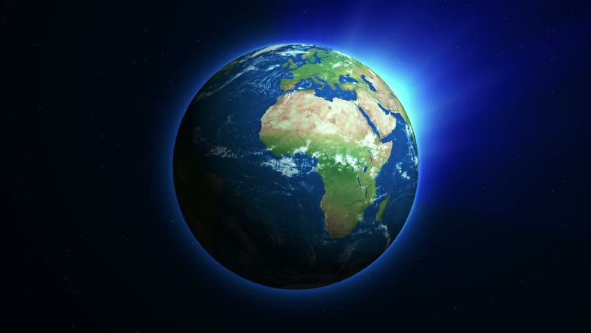 Rotating Earth Animation Flash