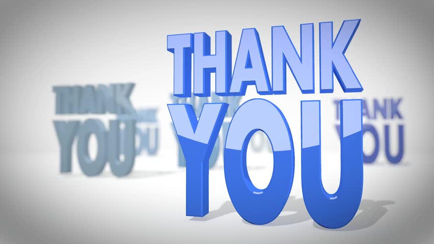 Stock Video Clip of thank you symbol rotating in a creative | Shutterstock