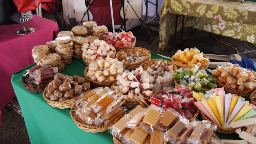 Sale Of Paska (Easter Bread In Ukraine) On Ukrainian Fair ...