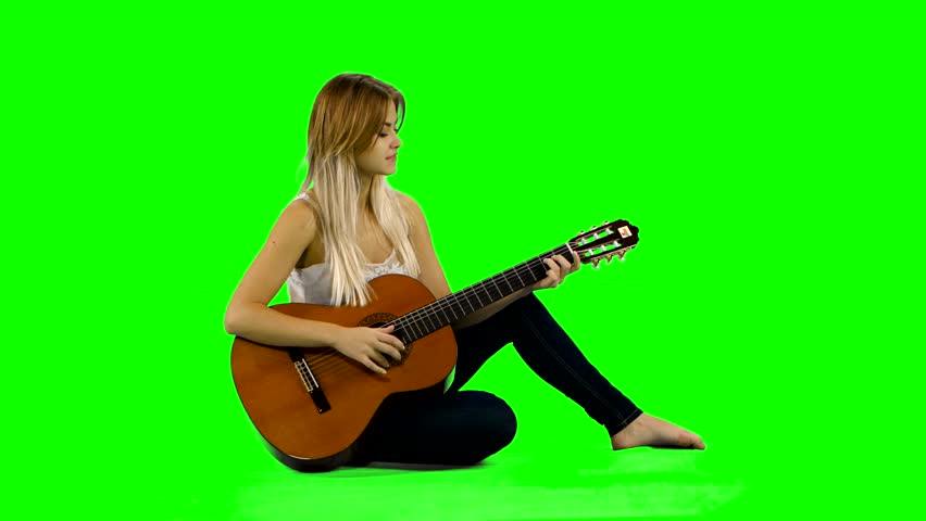 The Girl With The Green Guitar