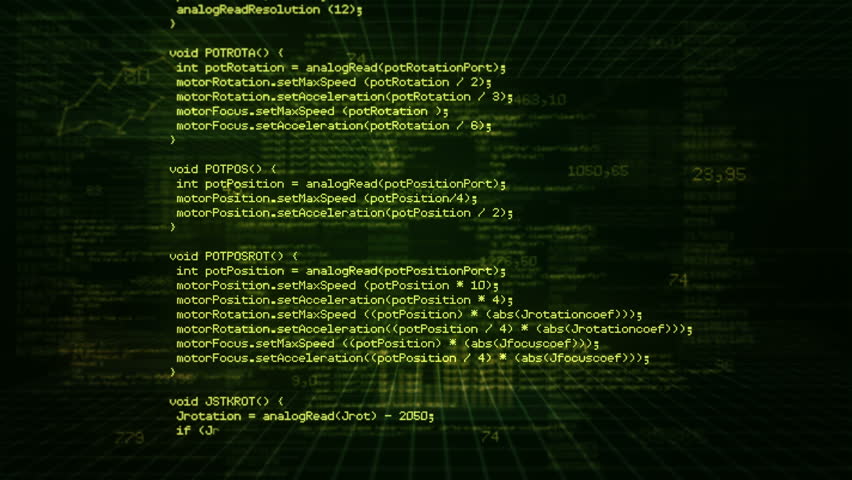 Sequence Of Changing Data And Computer Programming Information Stock ...