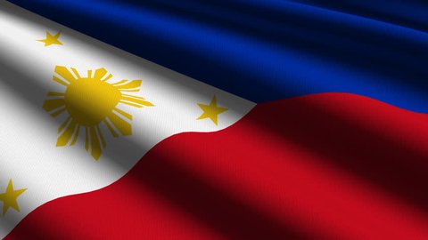 Philippines Close Waving Flag Hd Loop Stock Footage Video (100%  Royalty-free) 927619 | Shutterstock