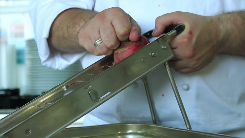 Restaurant Kitchen Video close-up of chef hands cooking and preparing food in restaurant Restaurant Kitchen Video close-up of chef hands cooking and preparing food in restaurant