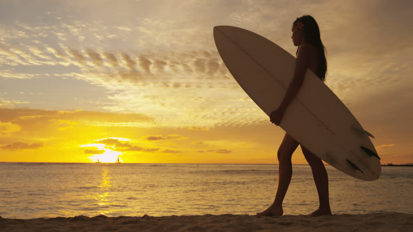 ladies surfboard