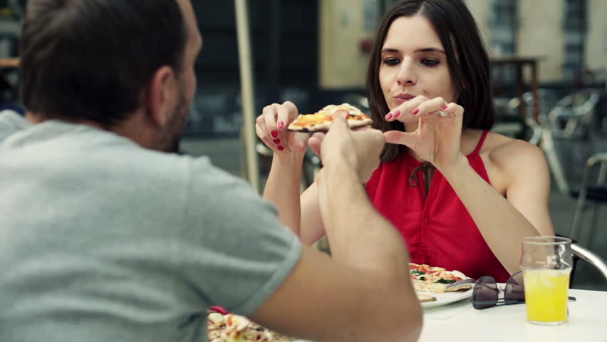 sharing food