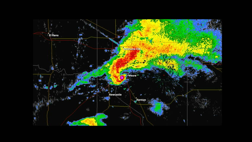 May 20th, 2013 Moore, Oklahoma Tornado Time Lapse Doppler Radar Imagery ...