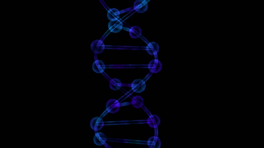 Stock video of dna on a black background | 971149 | Shutterstock