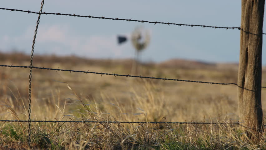 Old Barbed Wire Fence Old Barbed Wire Fence